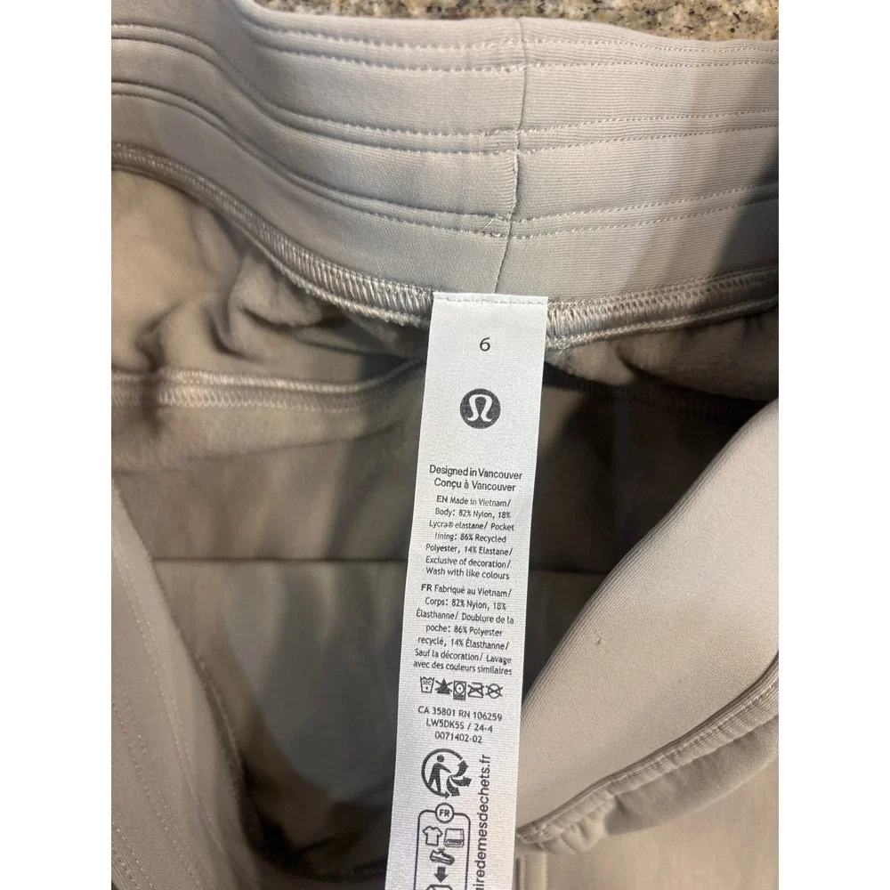 Lululemon Adapted State High-Rise Fleece Jogger LW5DK5S Size 6 Athletic - Picture 4 of 7